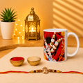 Rakhi Celebration Combo with Printed Cup