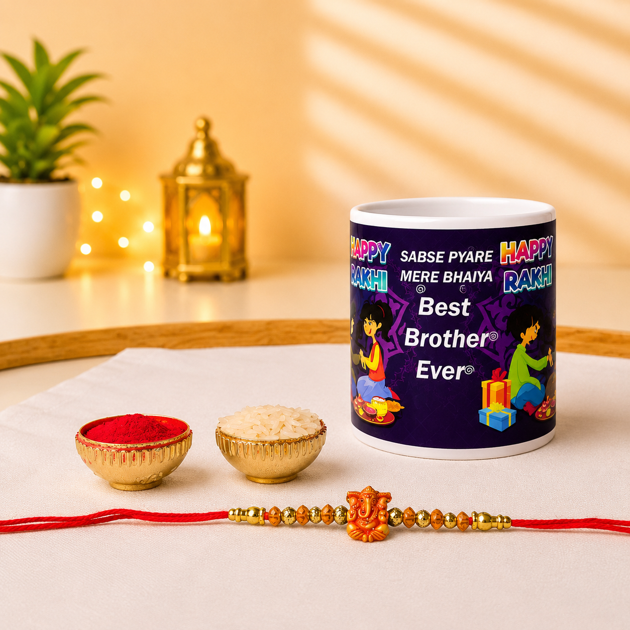 Raksha Bandhan Mug Combo for Brother